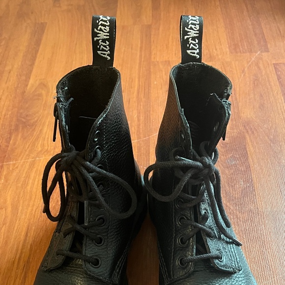 Dr. Martens Black on black Combat Boots - Picture 2 of 4